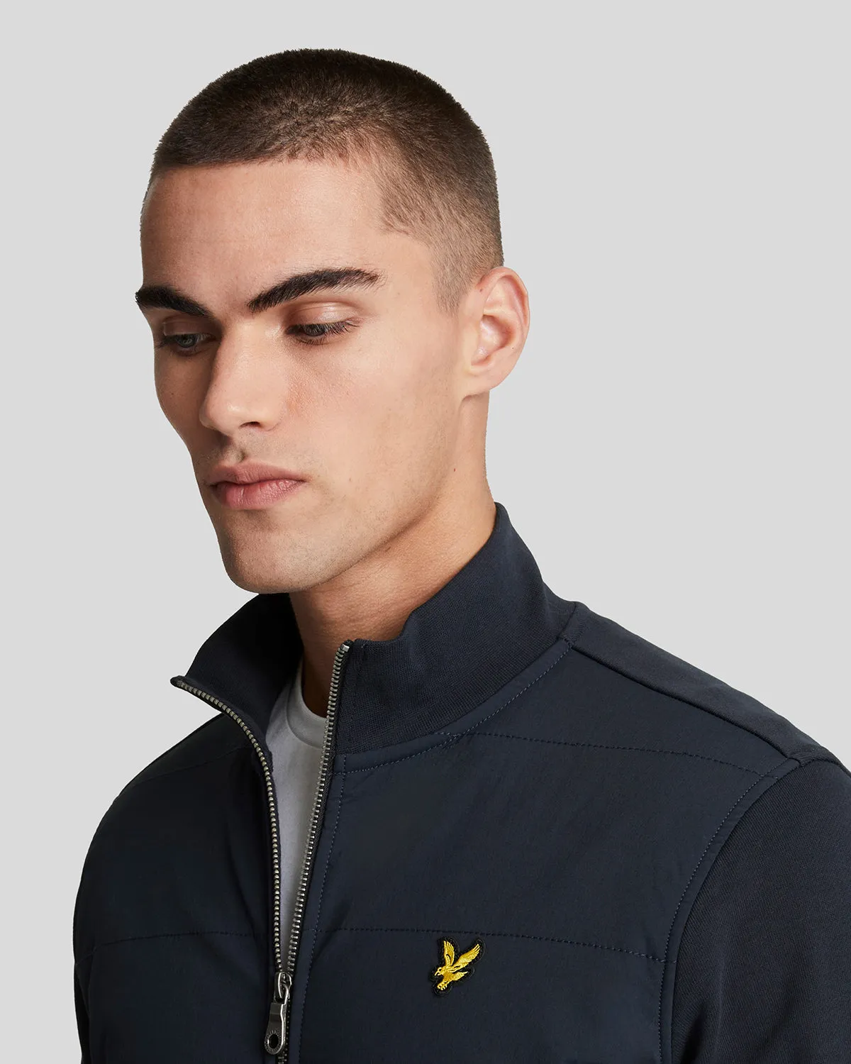 Hybrid Baffled Track Jacket sold by Lyle & Scott product image thumbnail 4
