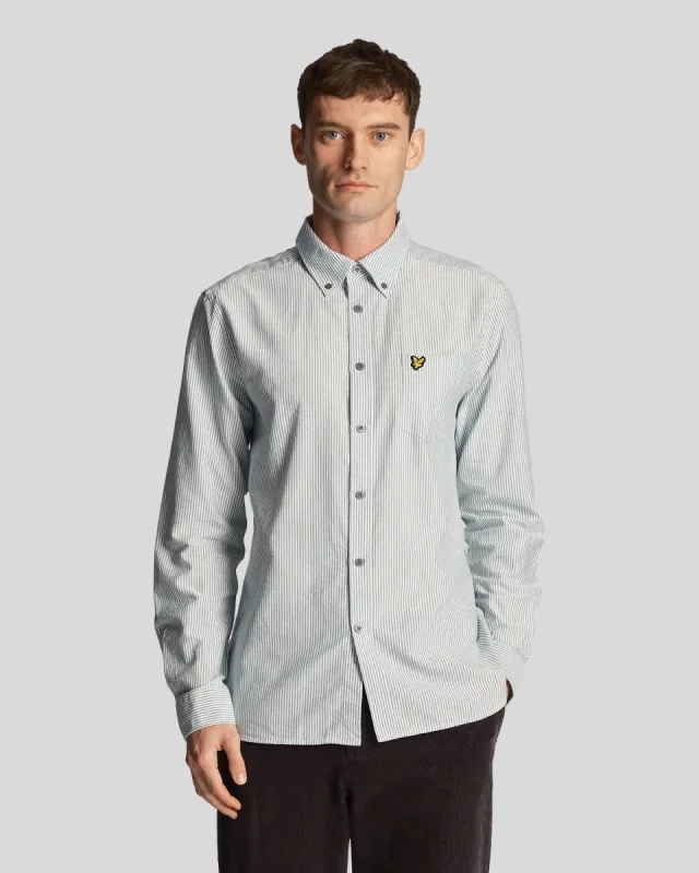 Stripe Oxford Shirt sold by Lyle & Scott