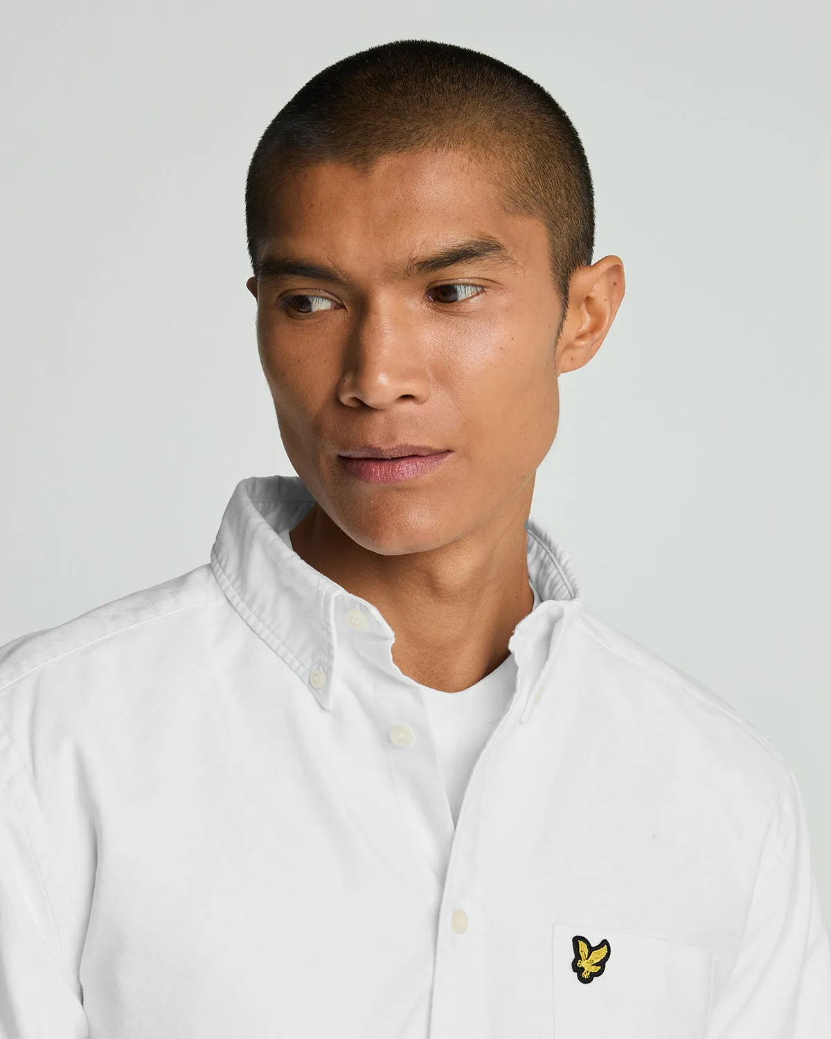 Cotton Button Down Oxford Shirt sold by Lyle & Scott product image thumbnail 4
