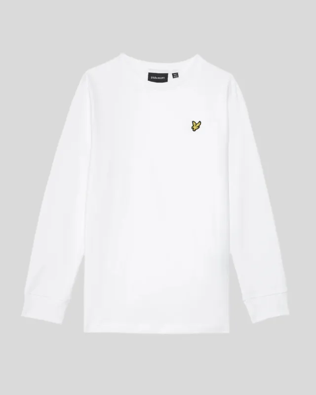 Long Sleeve Cotton T-Shirt sold by Lyle & Scott