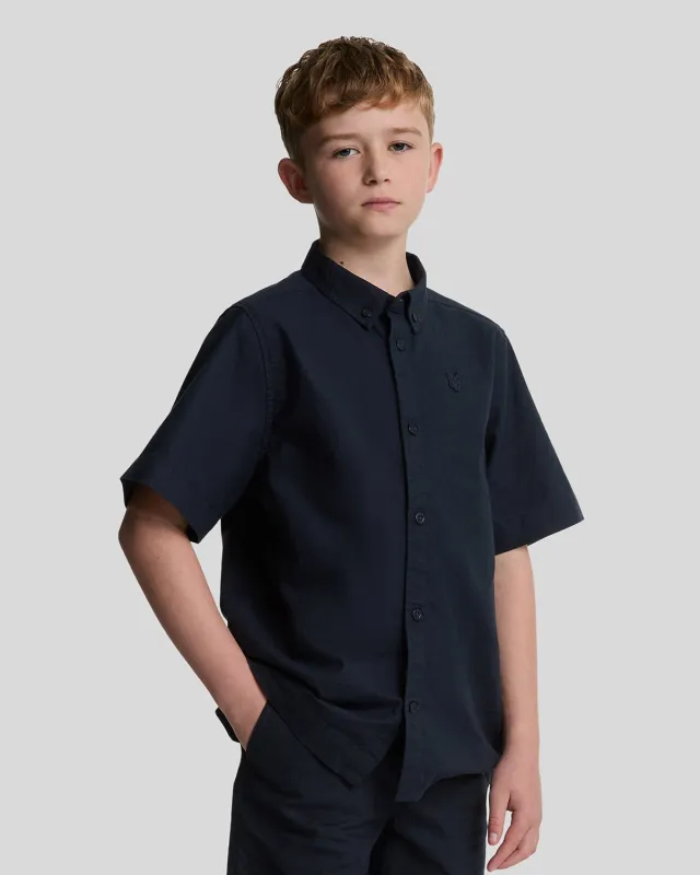 Linen Short Sleeve Shirt sold by Lyle & Scott