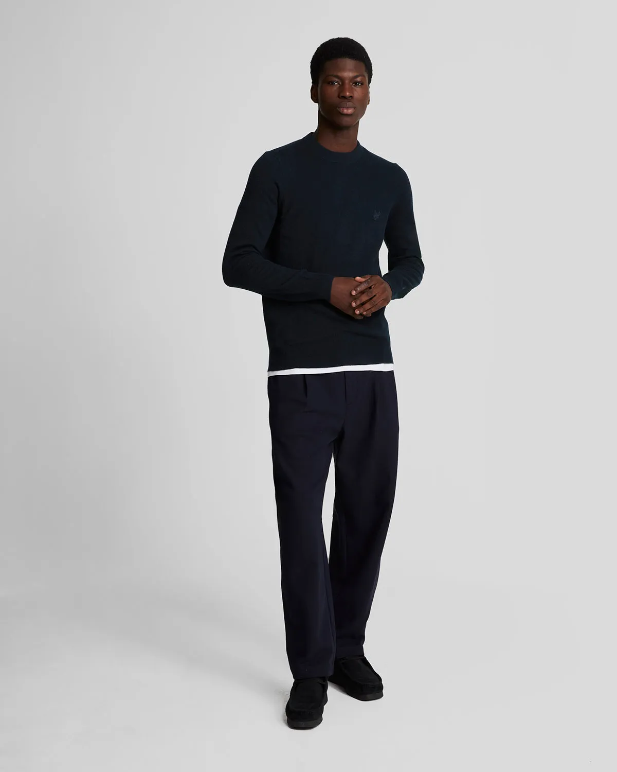 Lambswool Crew Neck Jumper sold by Lyle & Scott product image thumbnail 2