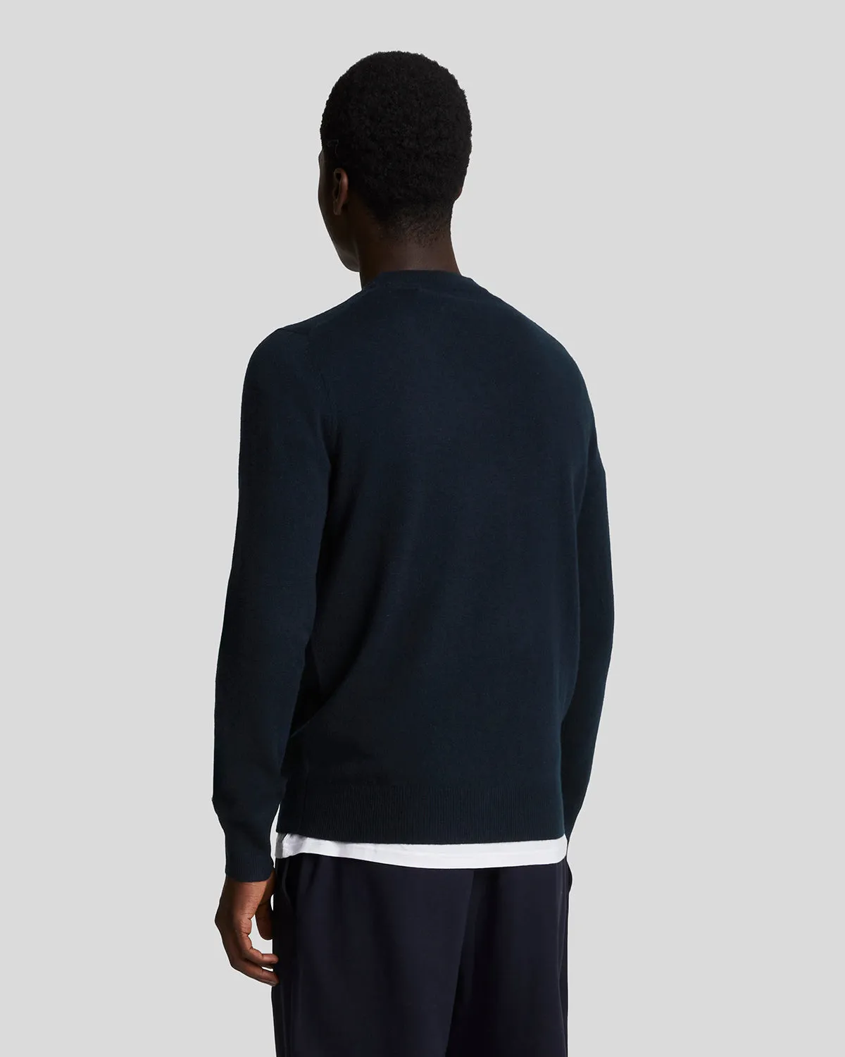 Lambswool Crew Neck Jumper sold by Lyle & Scott product image thumbnail 3