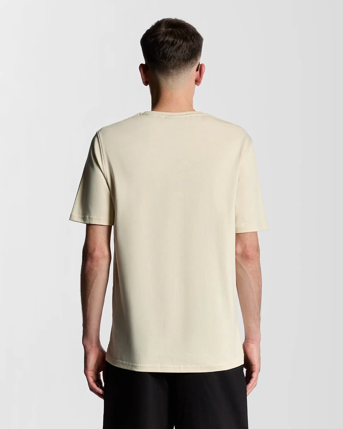 Script Logo Cotton Crew Neck T-Shirt sold by Lyle & Scott product image thumbnail 4