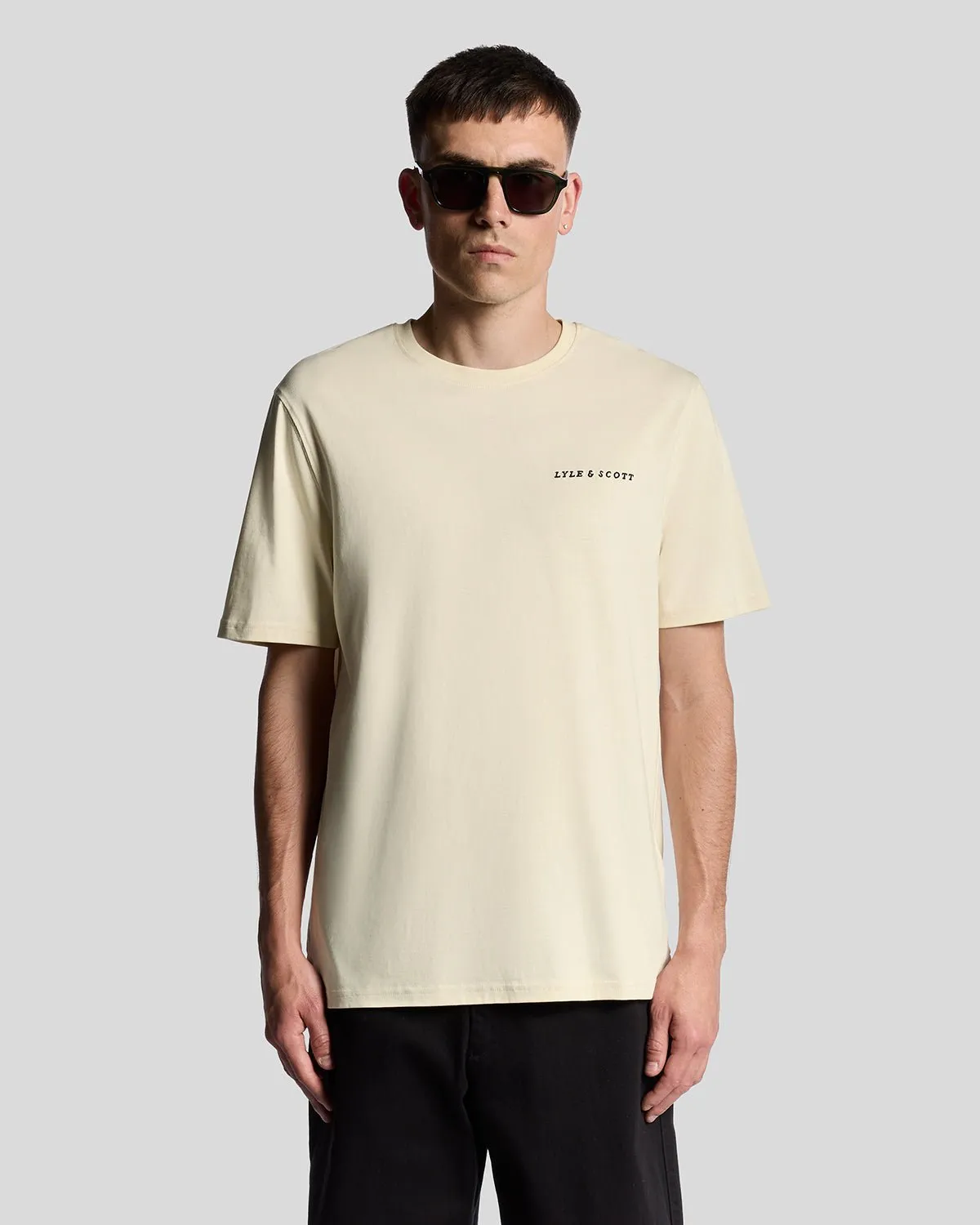 Script Logo Cotton Crew Neck T-Shirt sold by Lyle & Scott