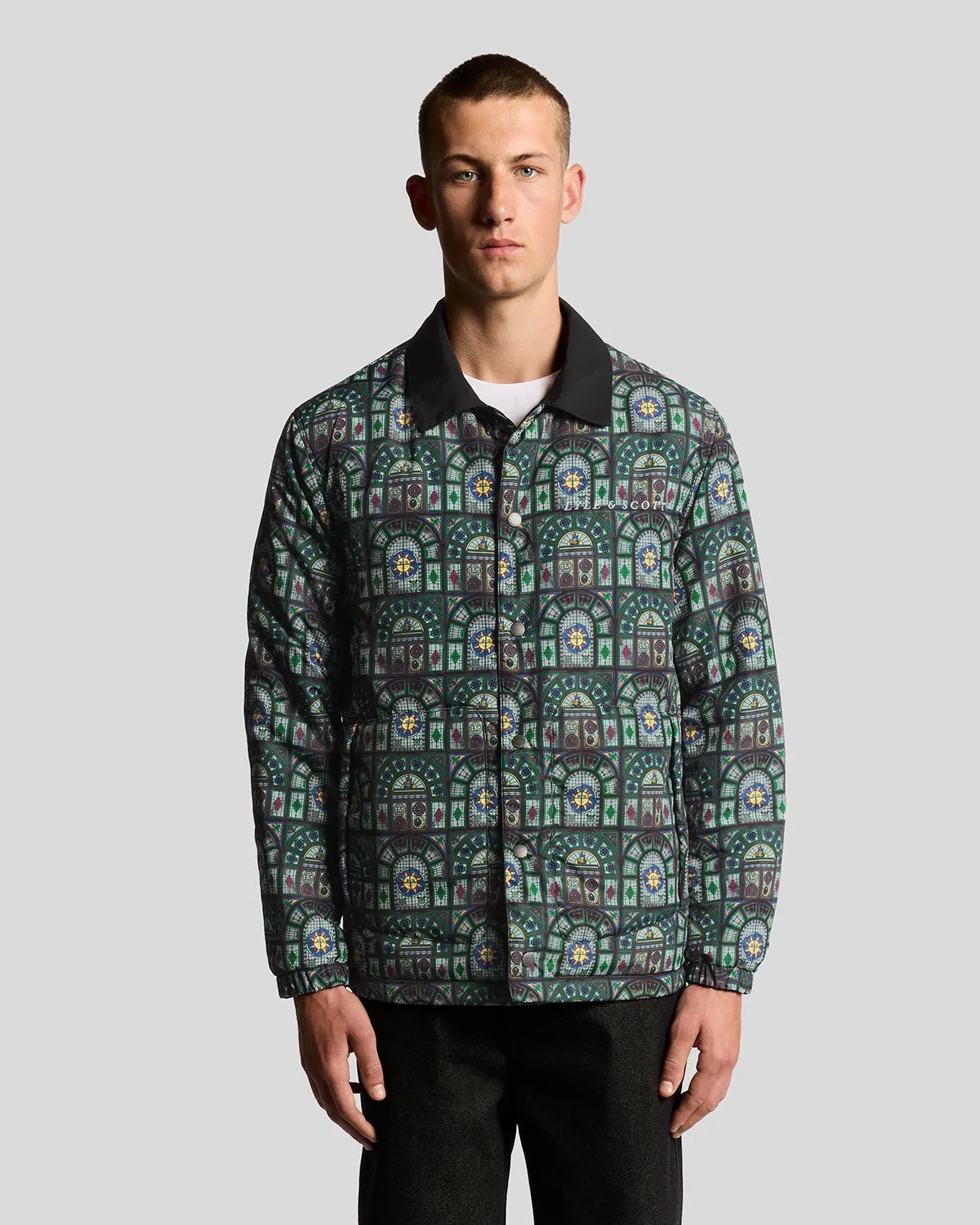 Printed Reversible Jacket sold by Lyle & Scott