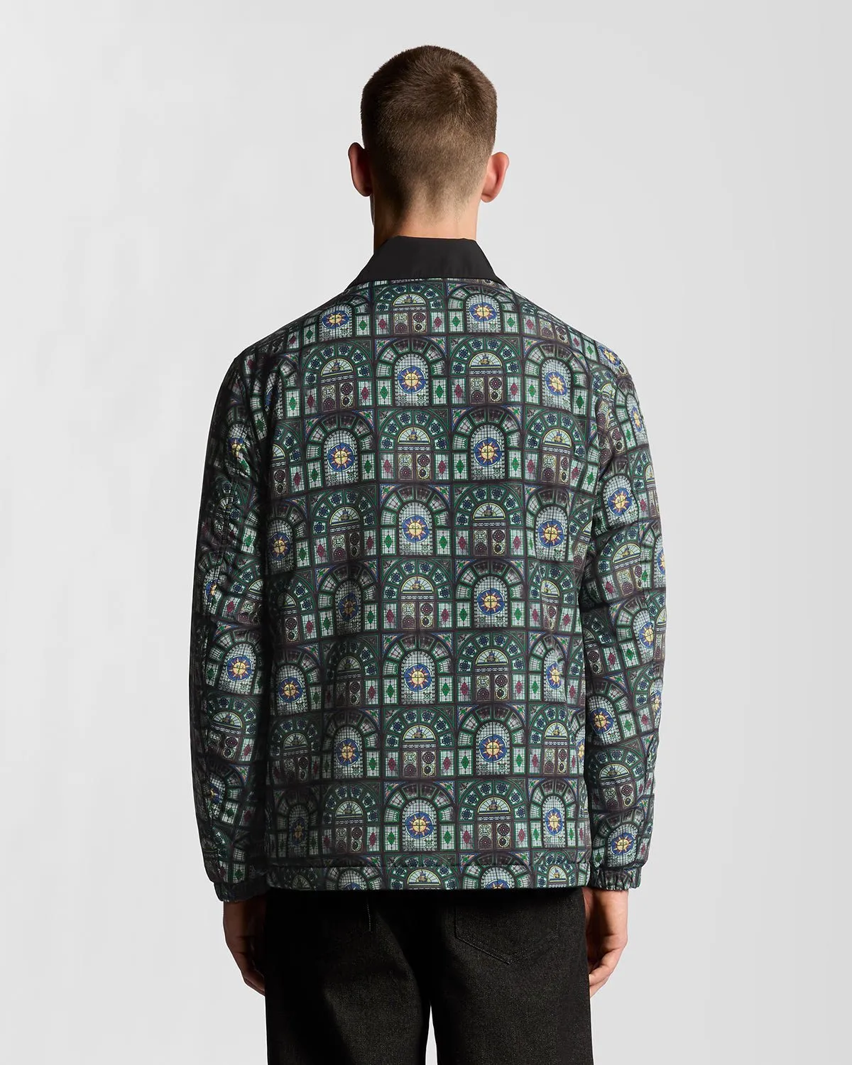 Printed Reversible Jacket sold by Lyle & Scott product image thumbnail 4