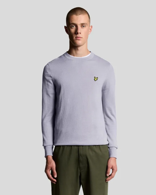 Cotton Merino Crew Neck Jumper sold by Lyle & Scott