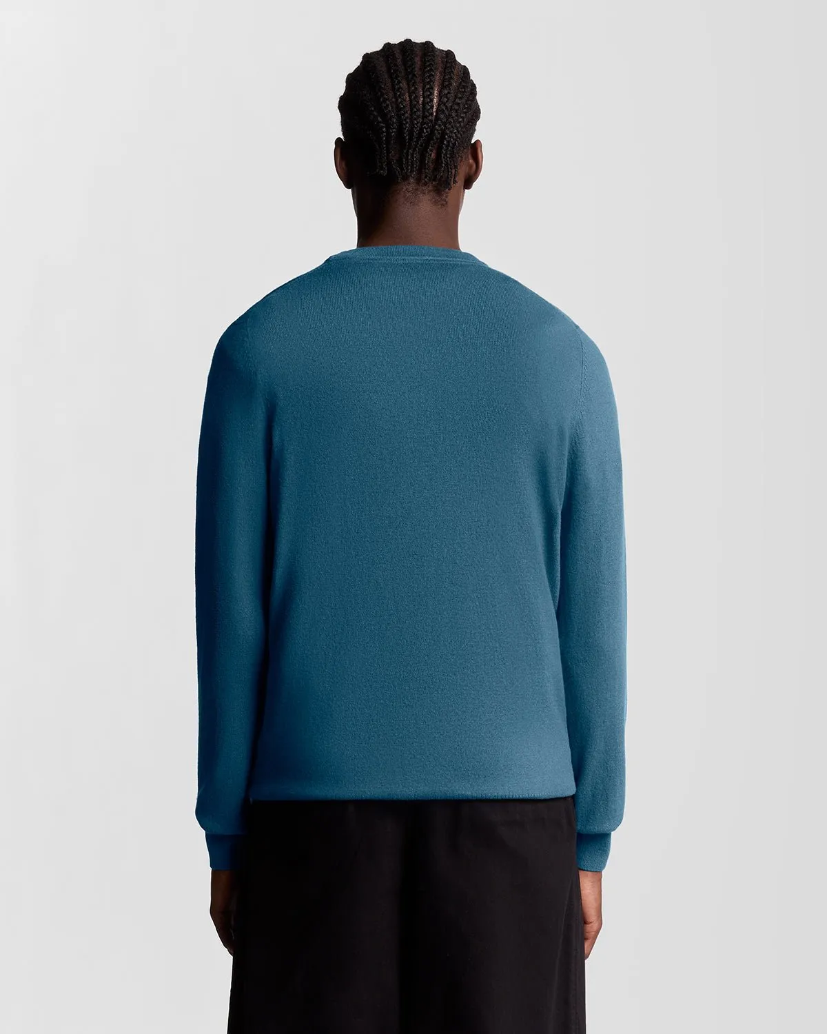 Cotton Merino Crew Neck Jumper sold by Lyle & Scott product image thumbnail 4