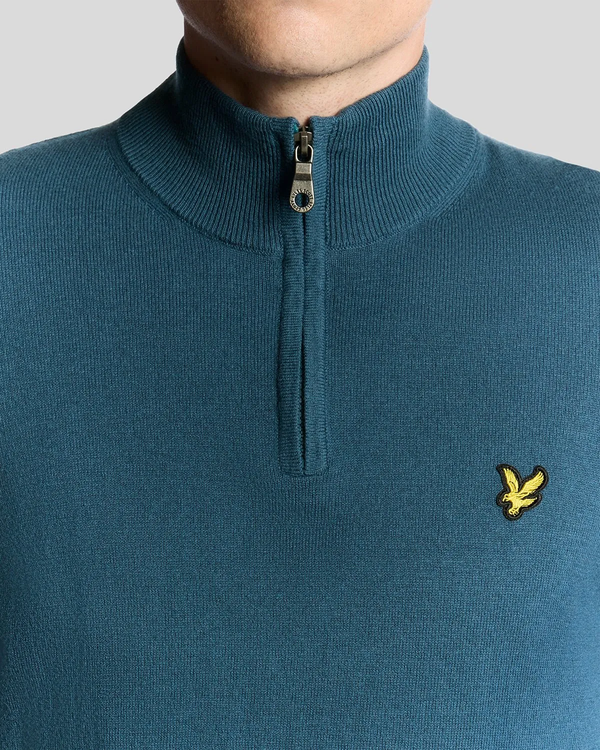 Cotton Merino 1/4 Zip Jumper sold by Lyle & Scott product image thumbnail 3