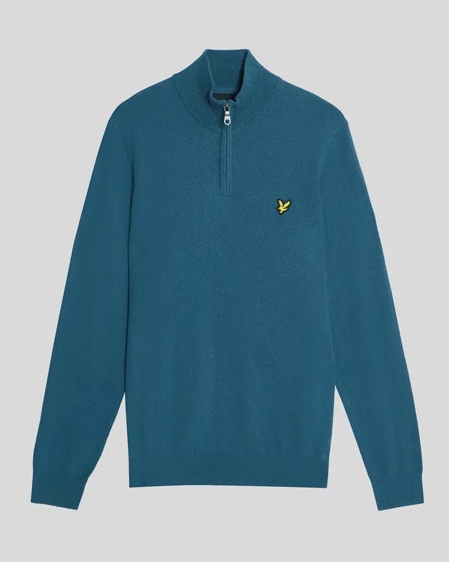 Cotton Merino 1/4 Zip Jumper sold by Lyle & Scott product image thumbnail 5