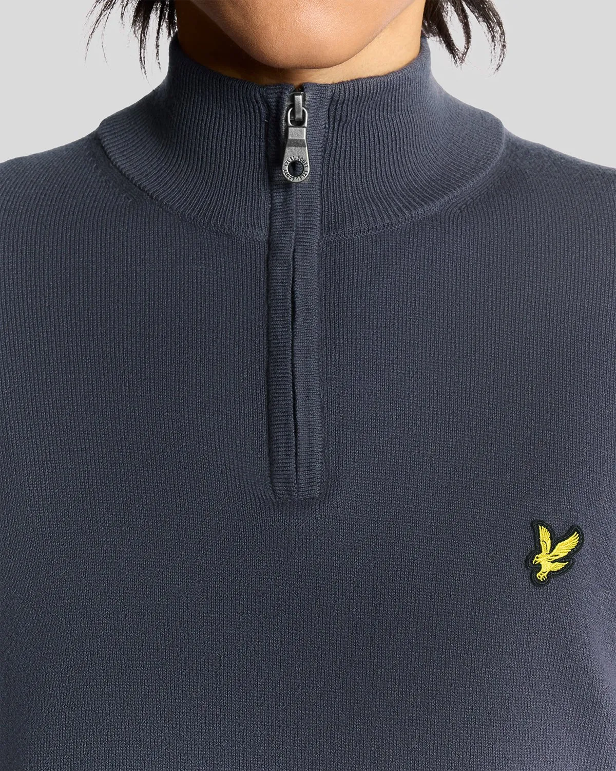 Cotton Merino 1/4 Zip Jumper sold by Lyle & Scott product image thumbnail 3