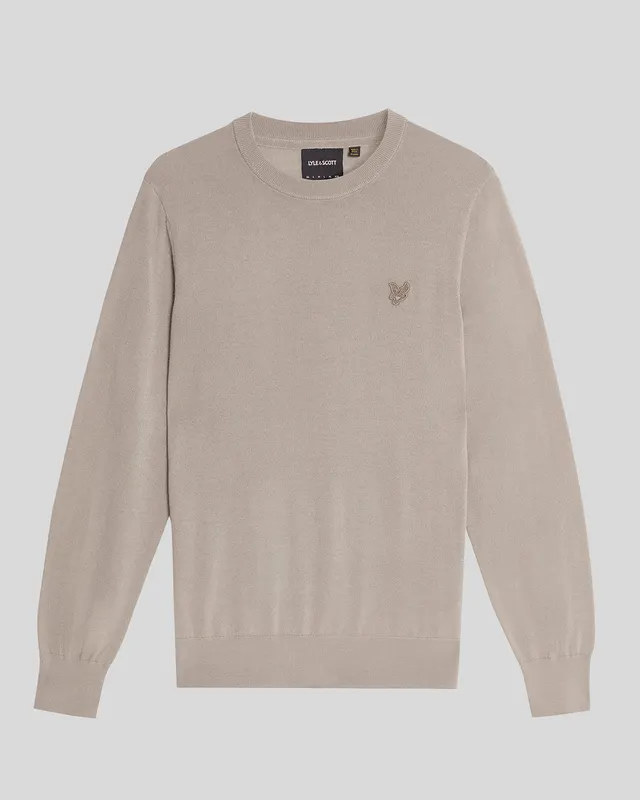 Merino Wool Crew Neck Jumper sold by Lyle & Scott product image thumbnail 5