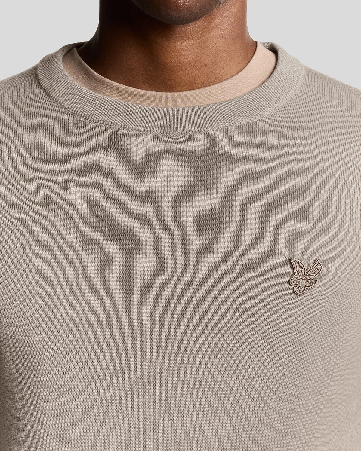 Merino Wool Crew Neck Jumper sold by Lyle & Scott product image thumbnail 3