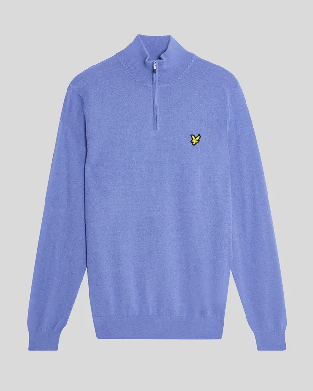 1/4 Zip Wool Blend Jumper sold by Lyle & Scott product image thumbnail 5