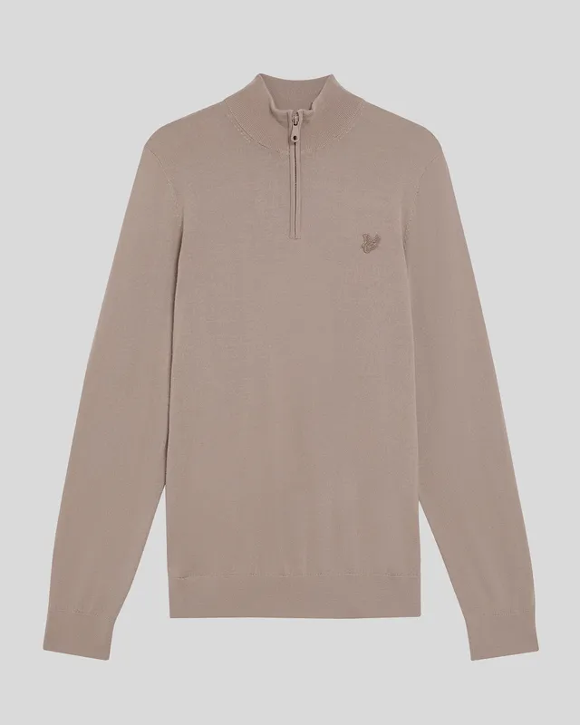 Merino Wool 1/4 Zip Jumper sold by Lyle & Scott product image thumbnail 5