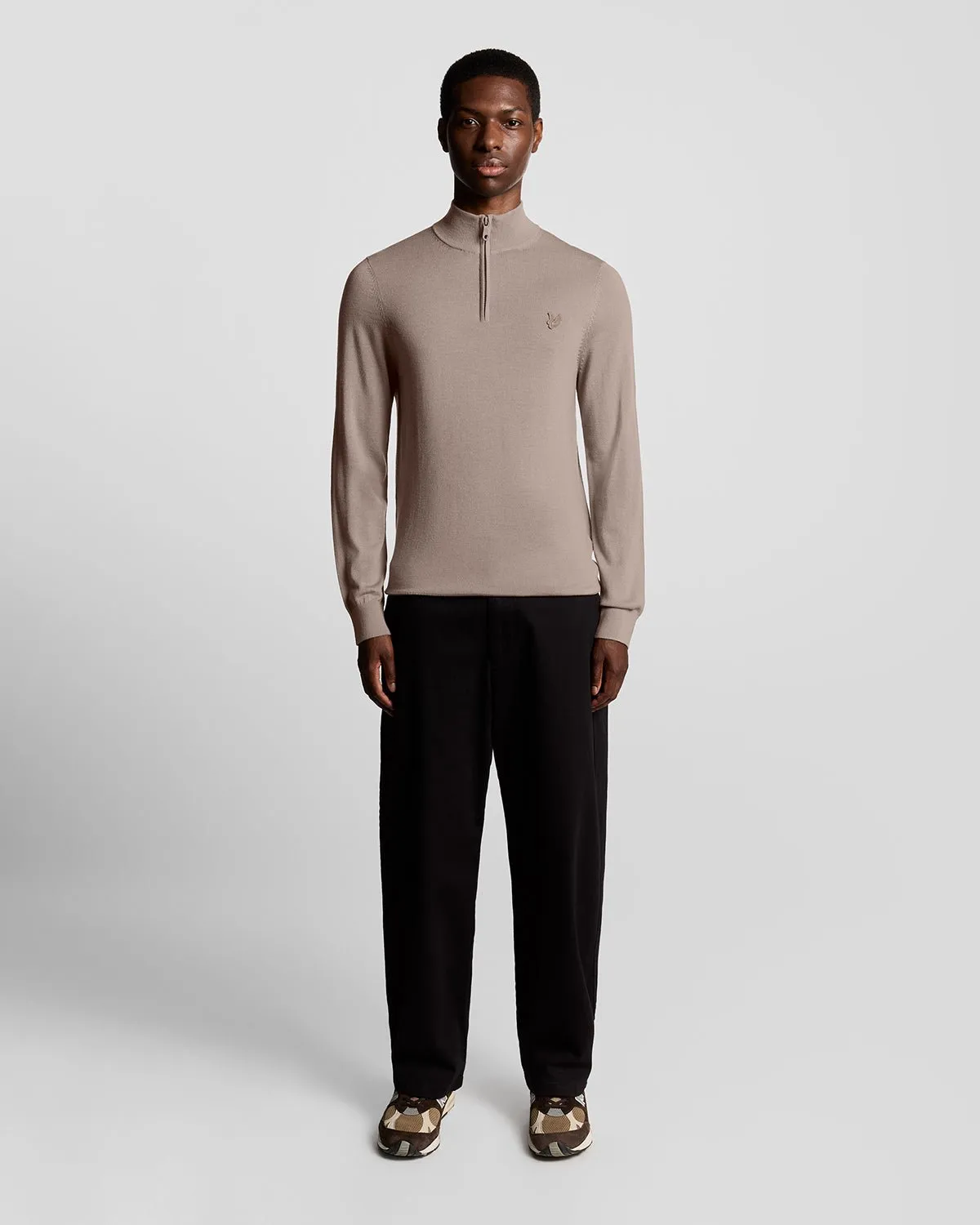 Merino Wool 1/4 Zip Jumper sold by Lyle & Scott product image thumbnail 2