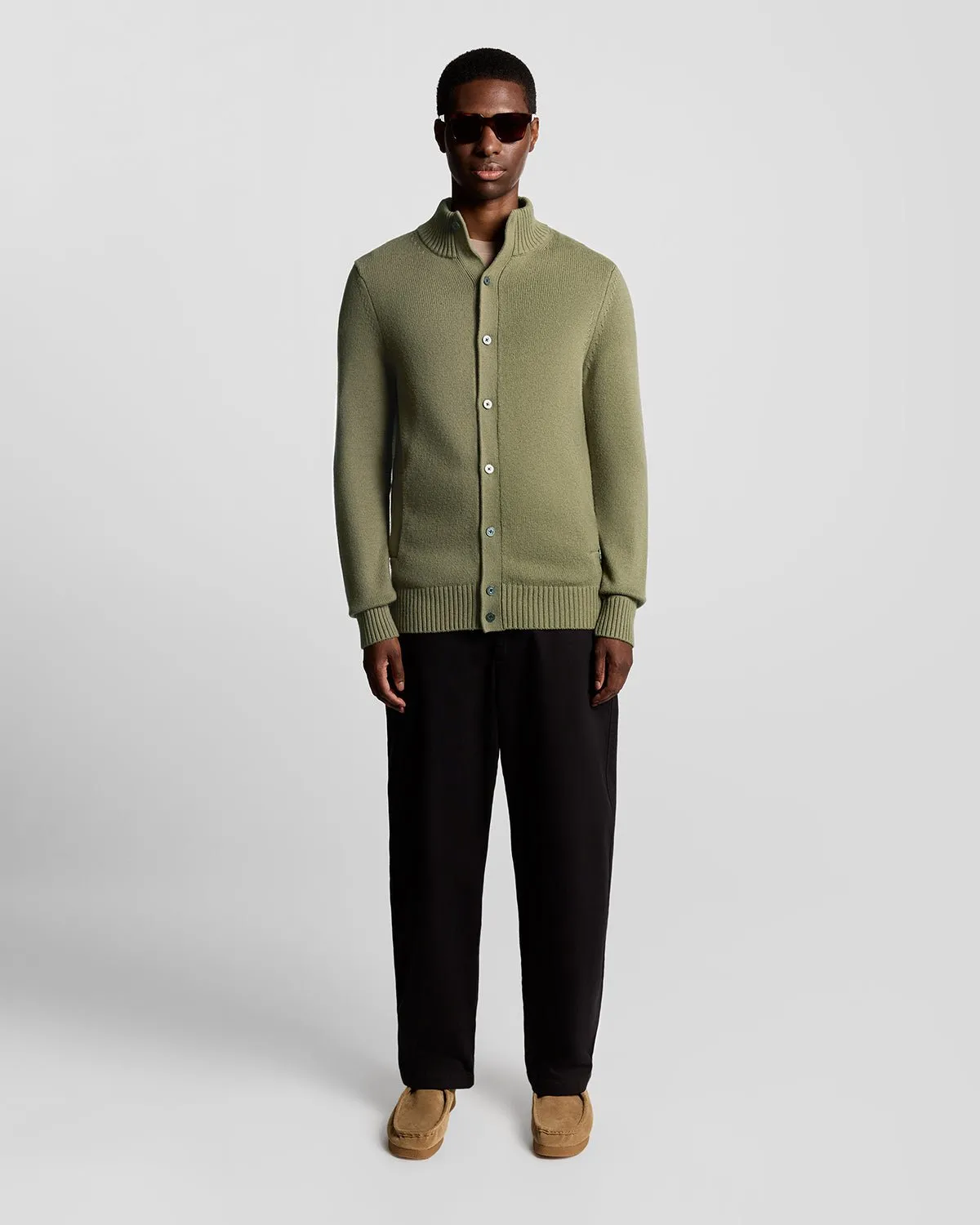 Wool Blend Cardigan sold by Lyle & Scott product image thumbnail 2