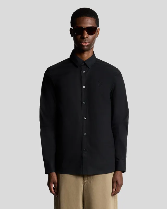 Stretch Fabric Poplin Shirt sold by Lyle & Scott