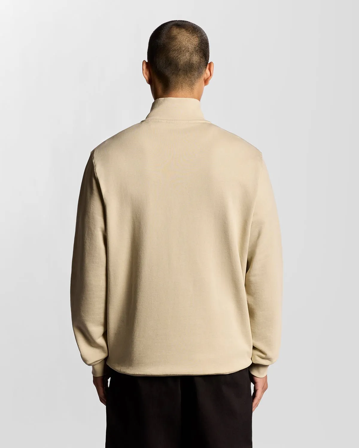 Cotton Loopback 1/4 Zip Sweatshirt sold by Lyle & Scott product image thumbnail 4