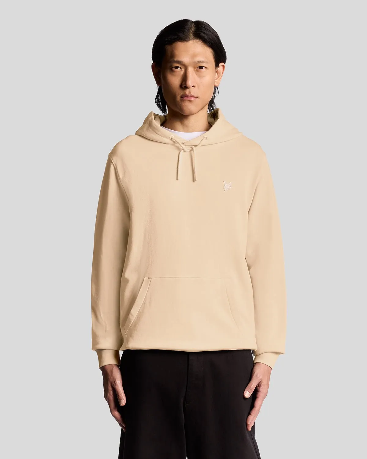 Superfine Cotton Loopback Hoodie sold by Lyle & Scott