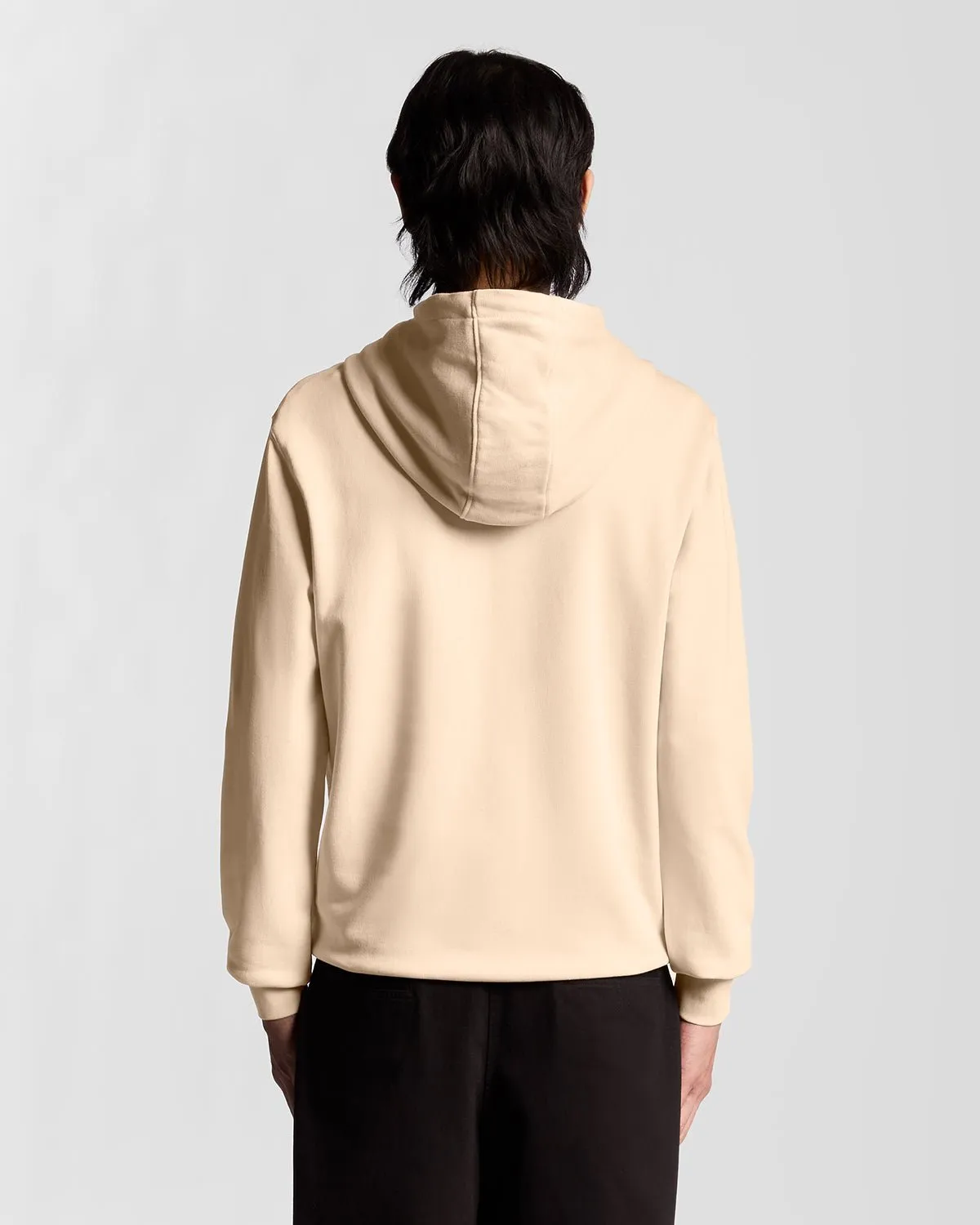 Superfine Cotton Loopback Hoodie sold by Lyle & Scott product image thumbnail 4