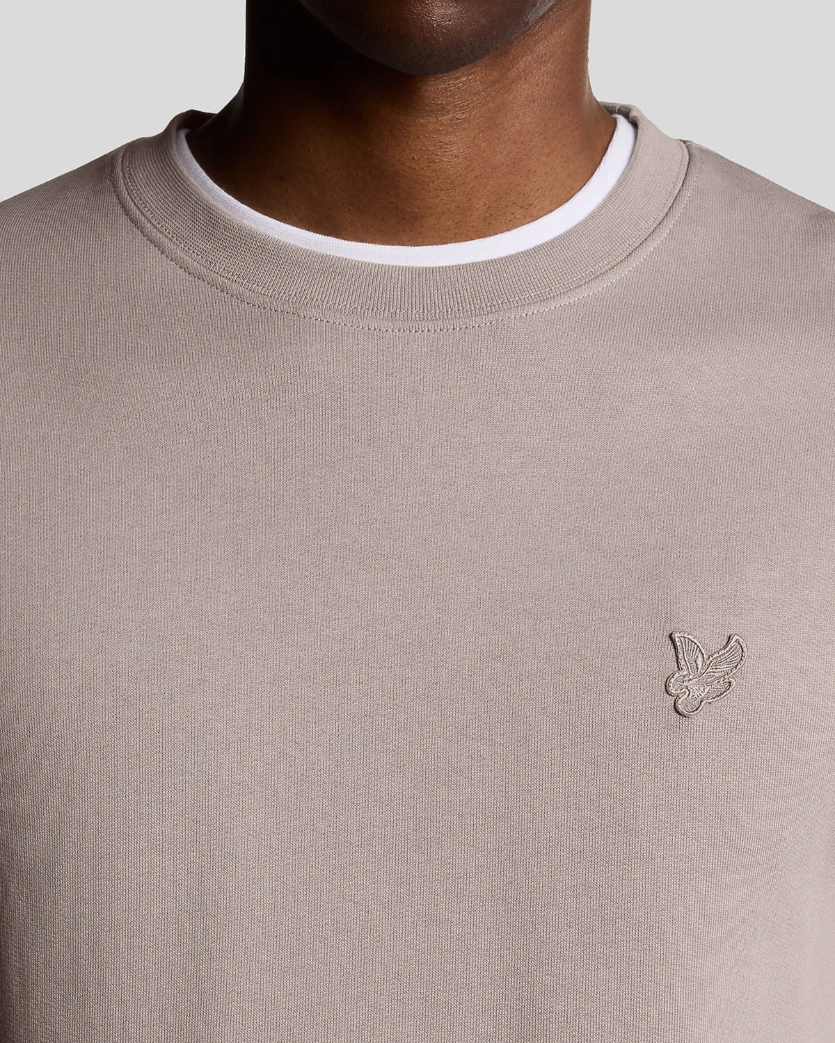 Superfine Cotton Crew Neck Sweatshirt sold by Lyle & Scott product image thumbnail 3