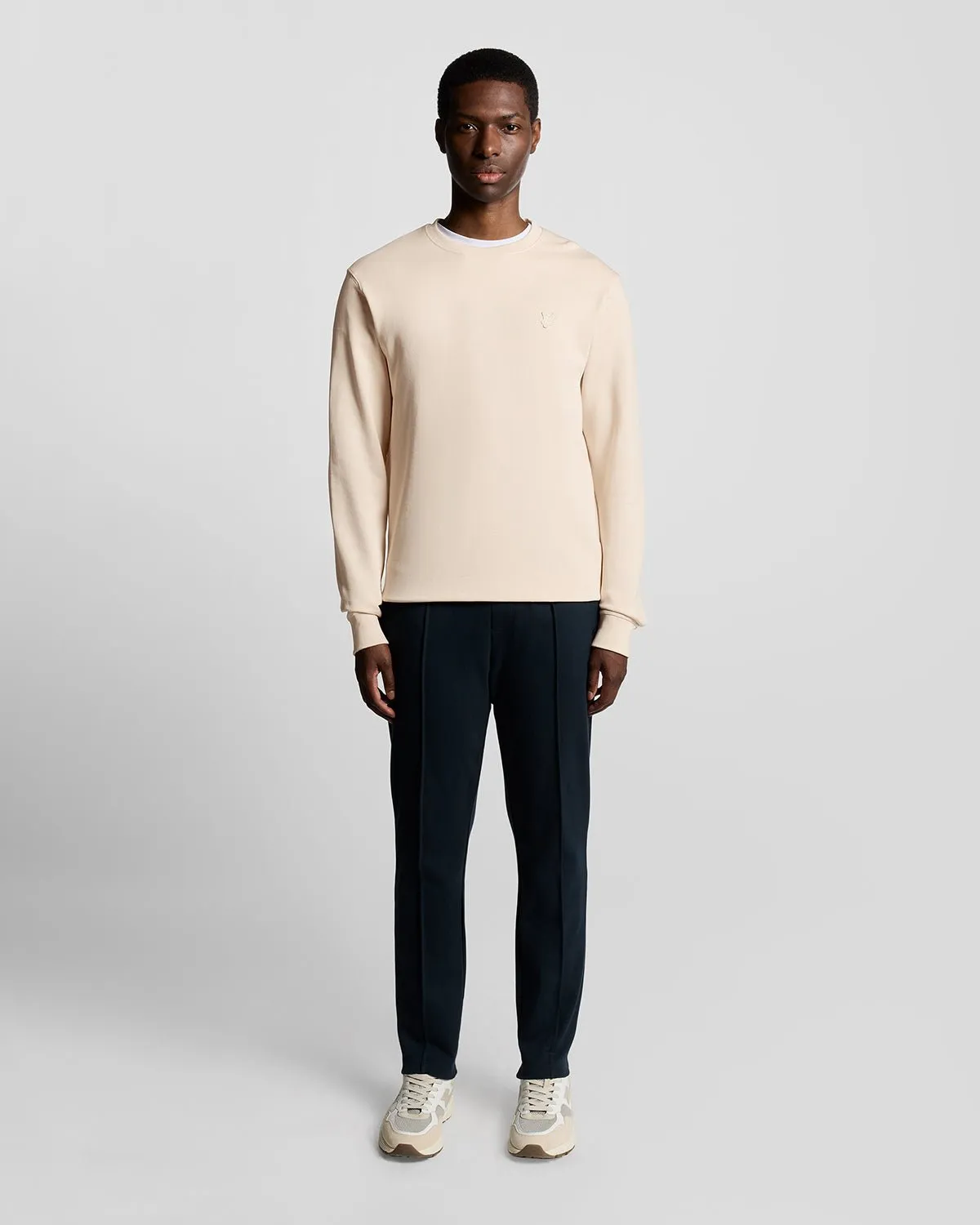 Superfine Cotton Crew Neck Sweatshirt sold by Lyle & Scott product image thumbnail 2