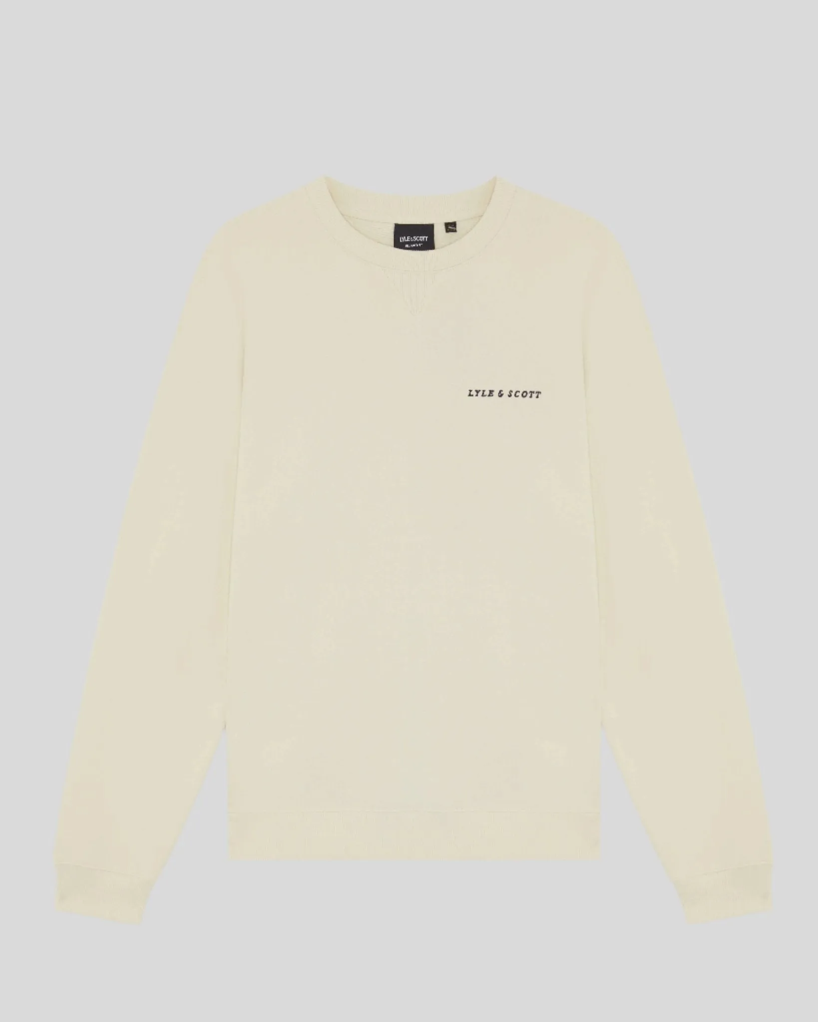 Script Brushback Fleece Sweatshirt sold by Lyle & Scott product image thumbnail 5