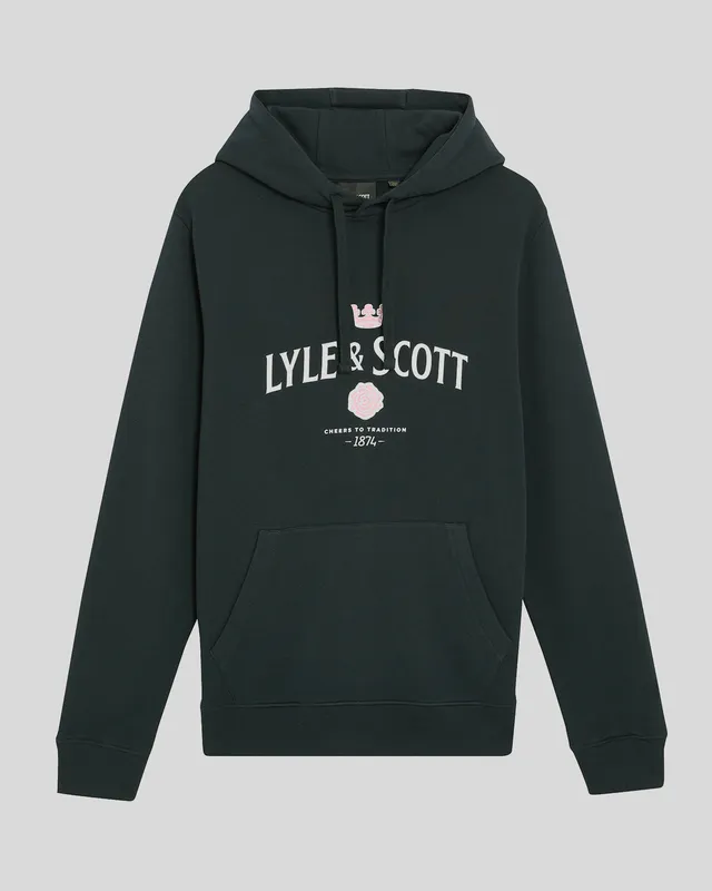 Cheers Graphic Loopback Hoodie sold by Lyle & Scott product image thumbnail 5
