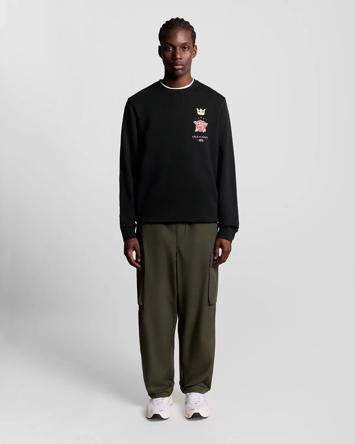 Pub Graphic Crew Neck Sweatshirt sold by Lyle & Scott product image thumbnail 2