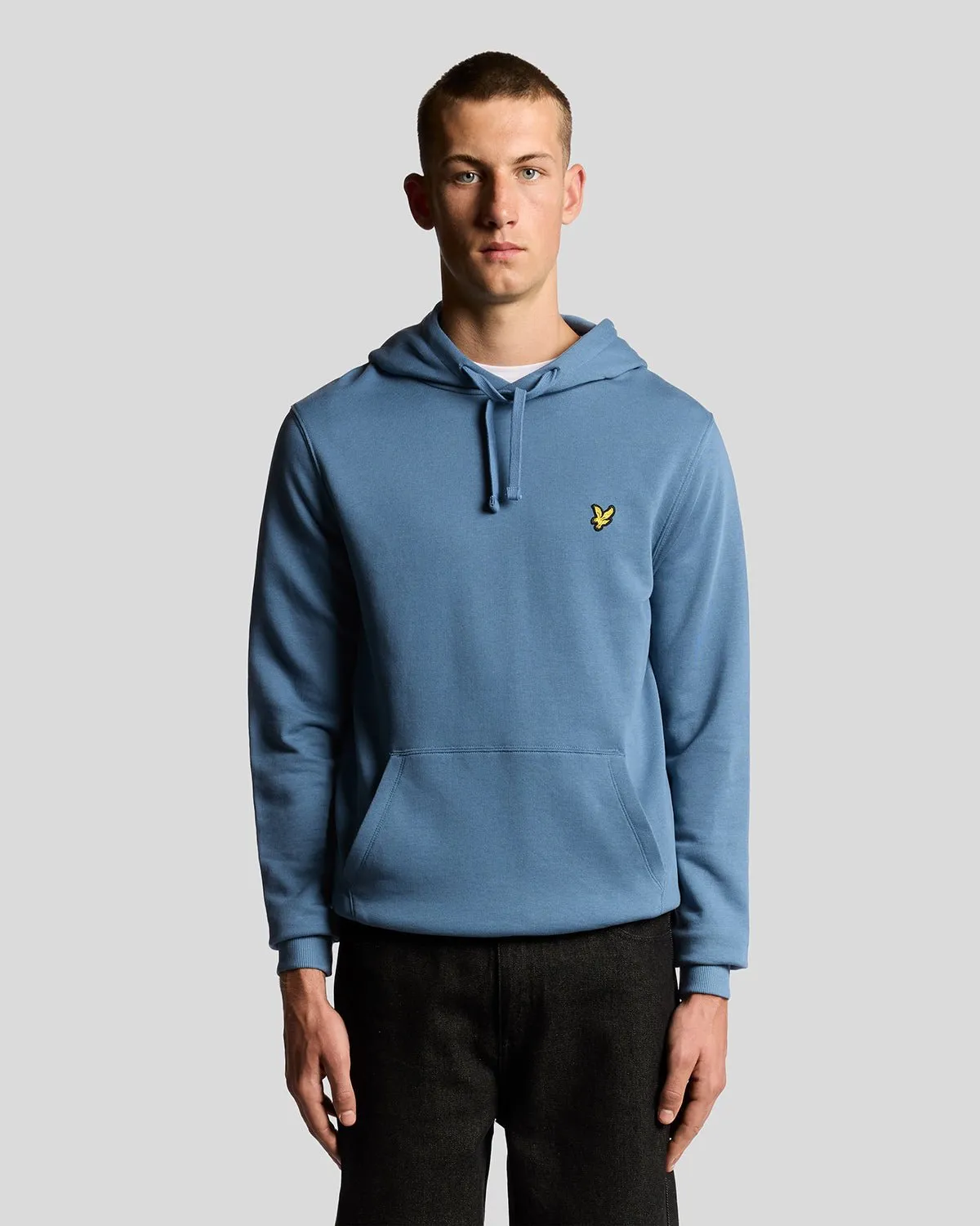 Loopback Cotton Hoodie sold by Lyle & Scott
