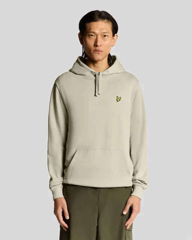 Loopback Cotton Hoodie sold by Lyle & Scott