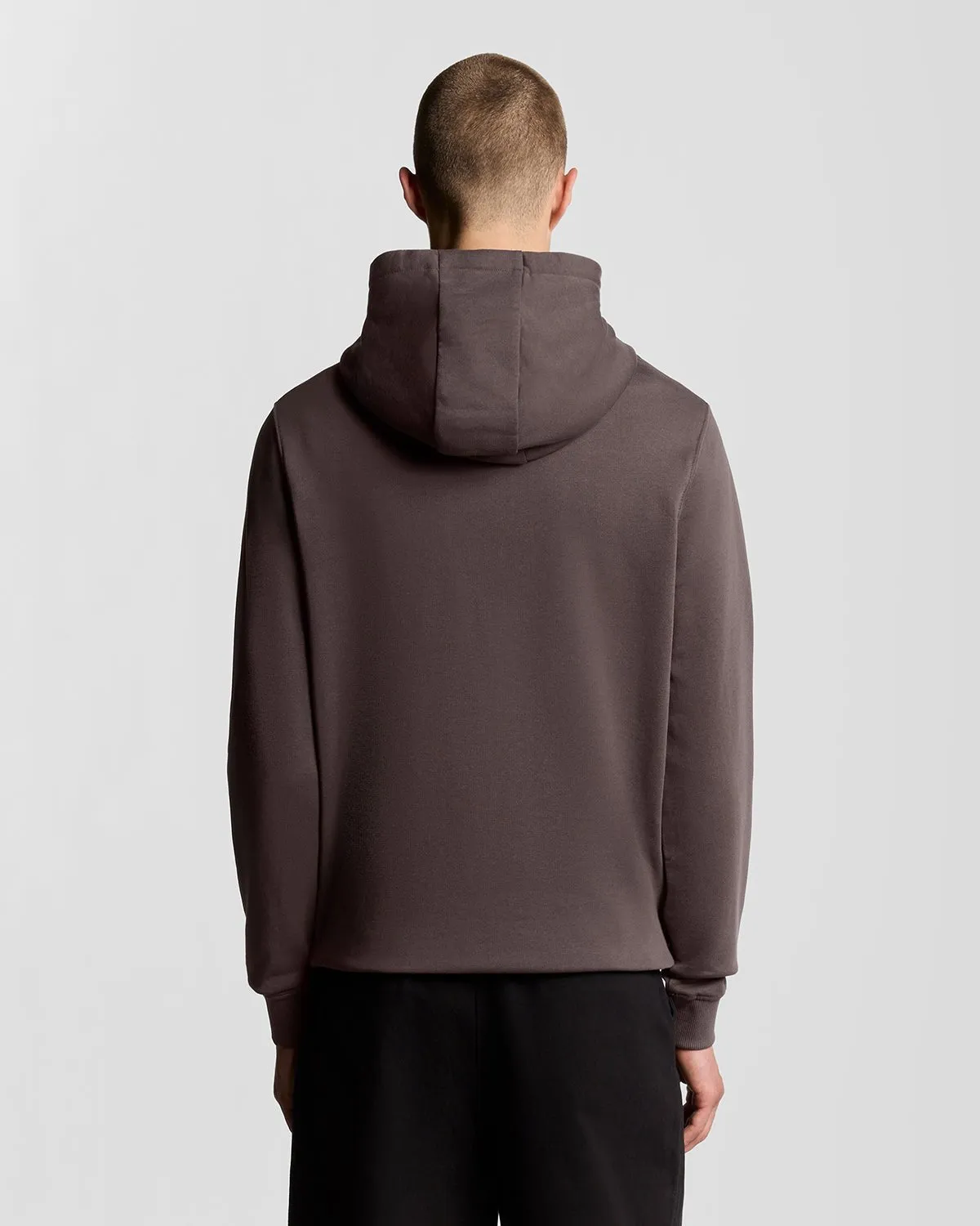 Loopback Cotton Hoodie sold by Lyle & Scott product image thumbnail 4