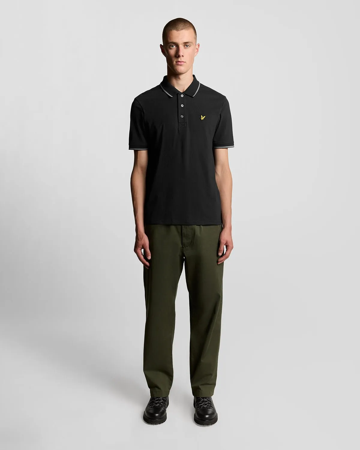 Tipped Polo Shirt sold by Lyle & Scott product image thumbnail 2