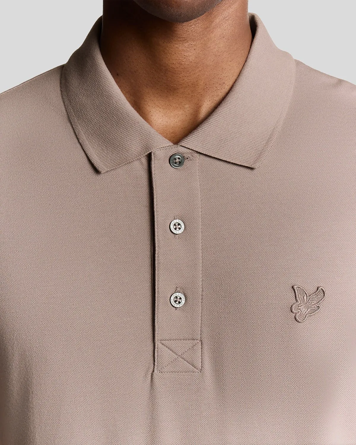 Superfine Cotton Polo Shirt sold by Lyle & Scott product image thumbnail 3