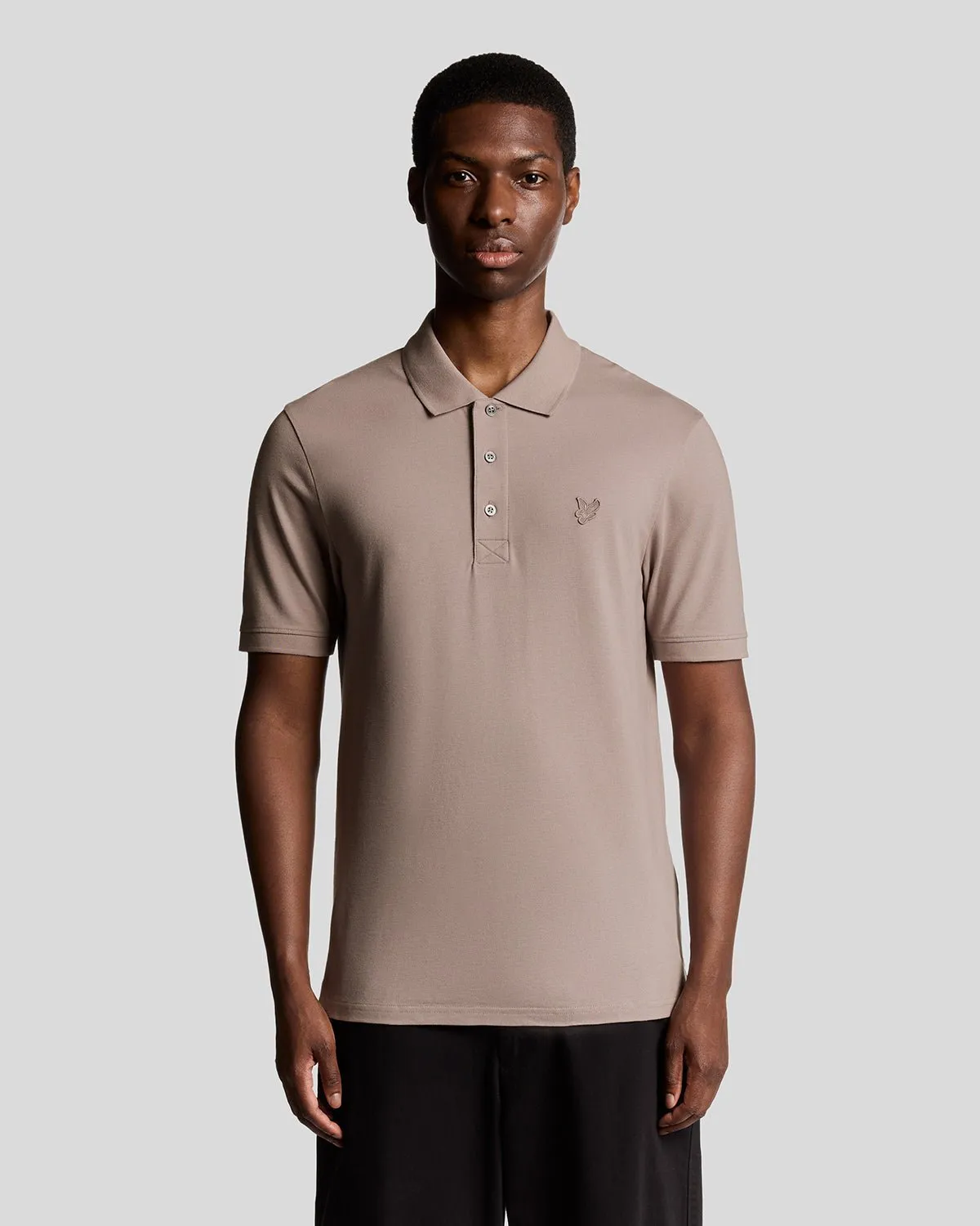 Superfine Cotton Polo Shirt sold by Lyle & Scott
