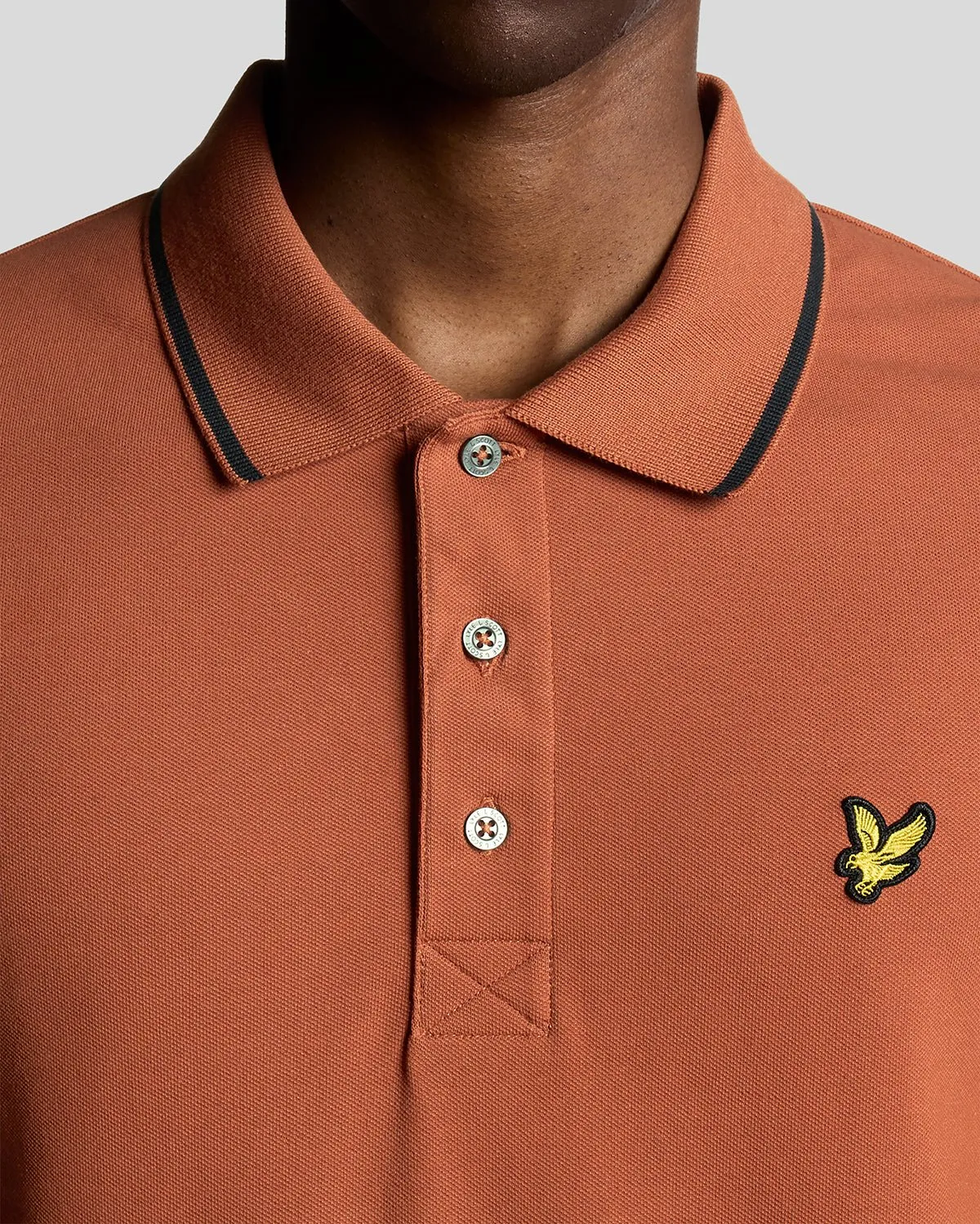 Tipped Polo Shirt sold by Lyle & Scott product image thumbnail 3