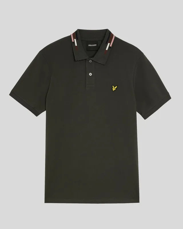 Striped Tipped Polo Shirt sold by Lyle & Scott product image thumbnail 5