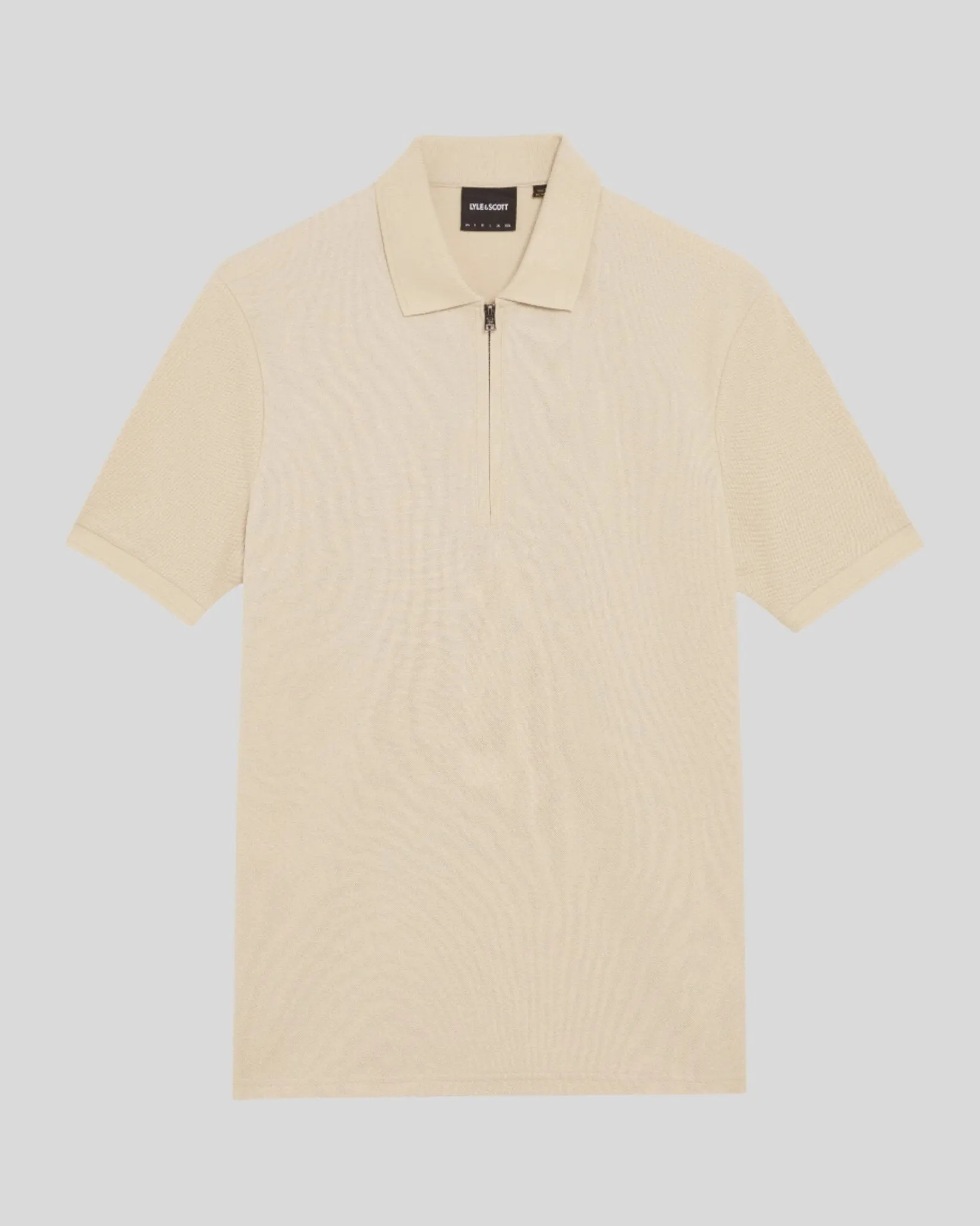Ottoman Half Zip Polo Shirt sold by Lyle & Scott product image thumbnail 5