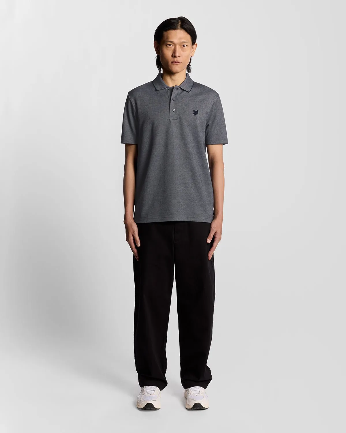 Two Tone Pique Polo Shirt sold by Lyle & Scott product image thumbnail 2