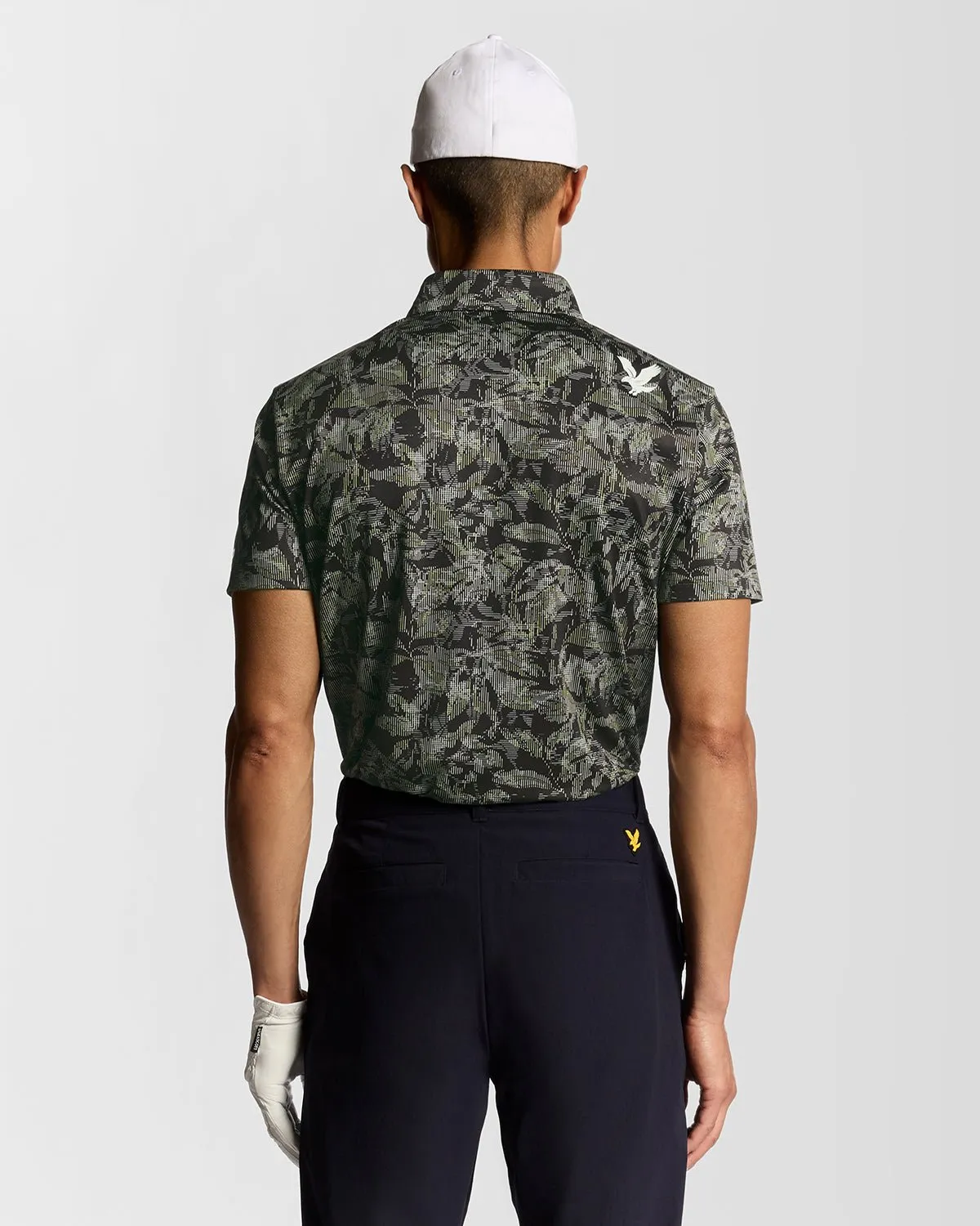 Digital Floral Polo Shirt sold by Lyle & Scott product image thumbnail 4