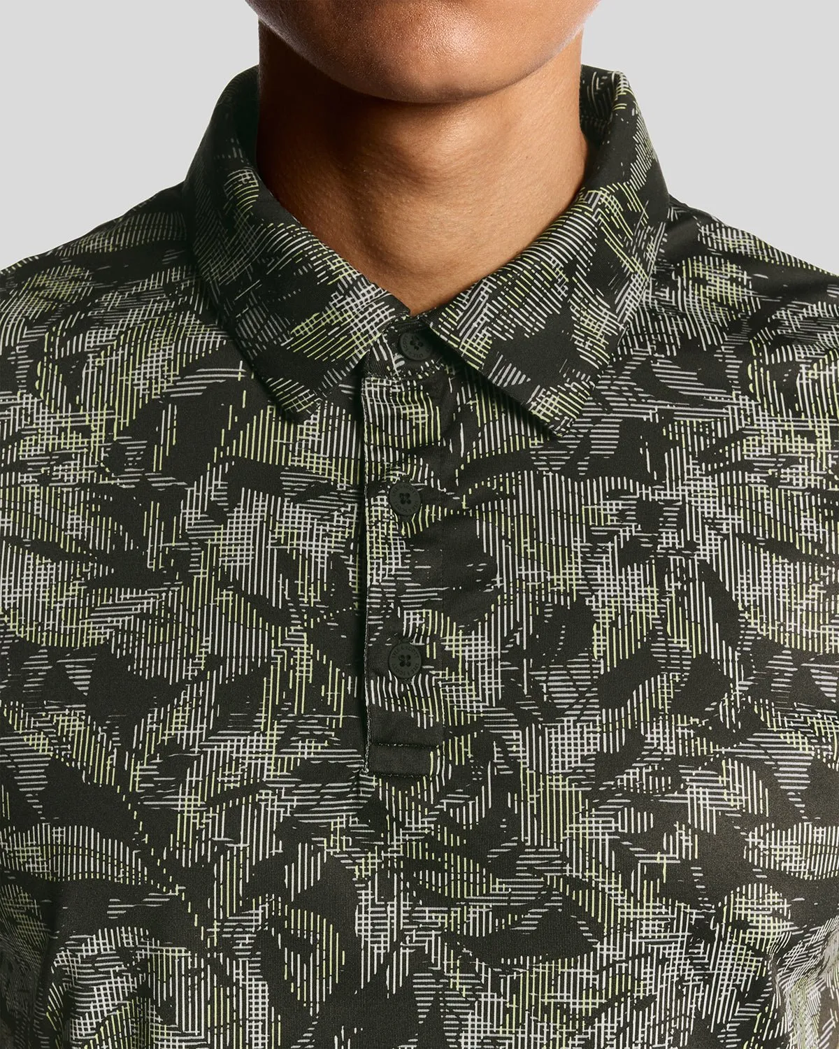 Digital Floral Polo Shirt sold by Lyle & Scott product image thumbnail 3
