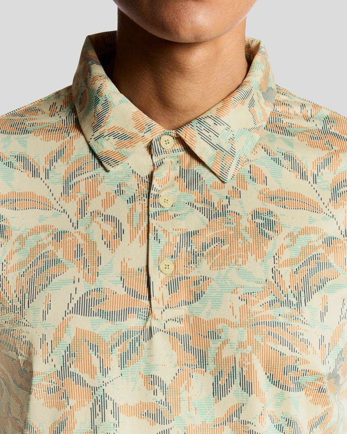 Digital Floral Polo Shirt sold by Lyle & Scott product image thumbnail 3