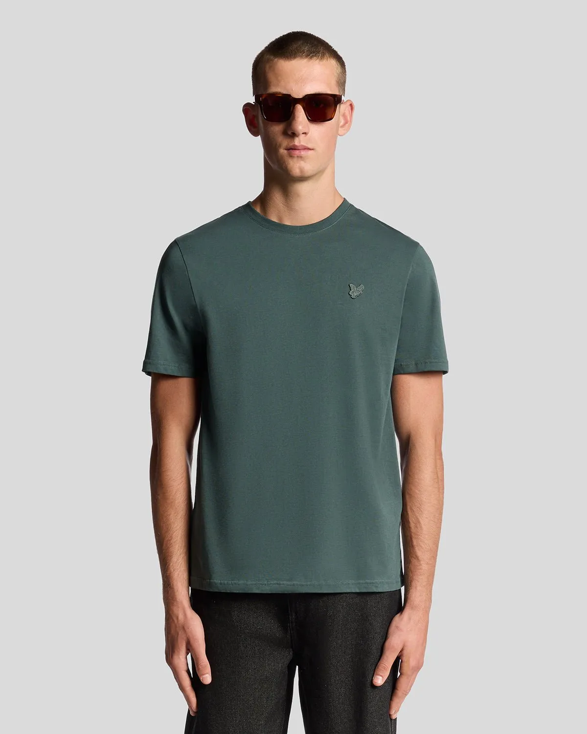 Superfine Cotton T-Shirt sold by Lyle & Scott