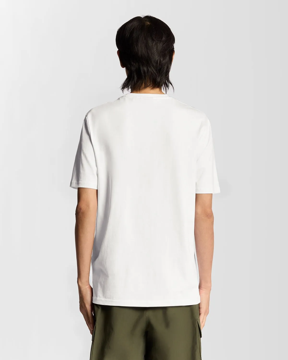 Script Logo Cotton Crew Neck T-Shirt sold by Lyle & Scott product image thumbnail 4