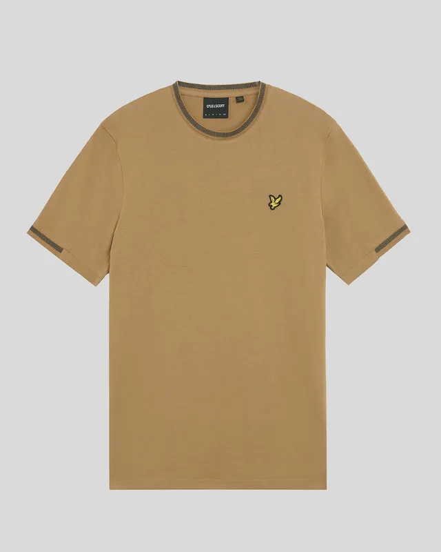 Birdseye Half Tipped T-Shirt sold by Lyle & Scott product image thumbnail 5