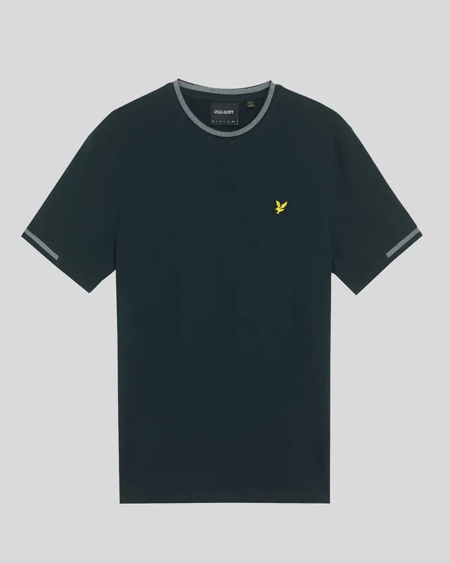 Birdseye Half Tipped T-Shirt sold by Lyle & Scott product image thumbnail 5