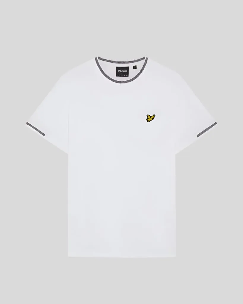 Birdseye Half Tipped T-Shirt sold by Lyle & Scott product image thumbnail 5
