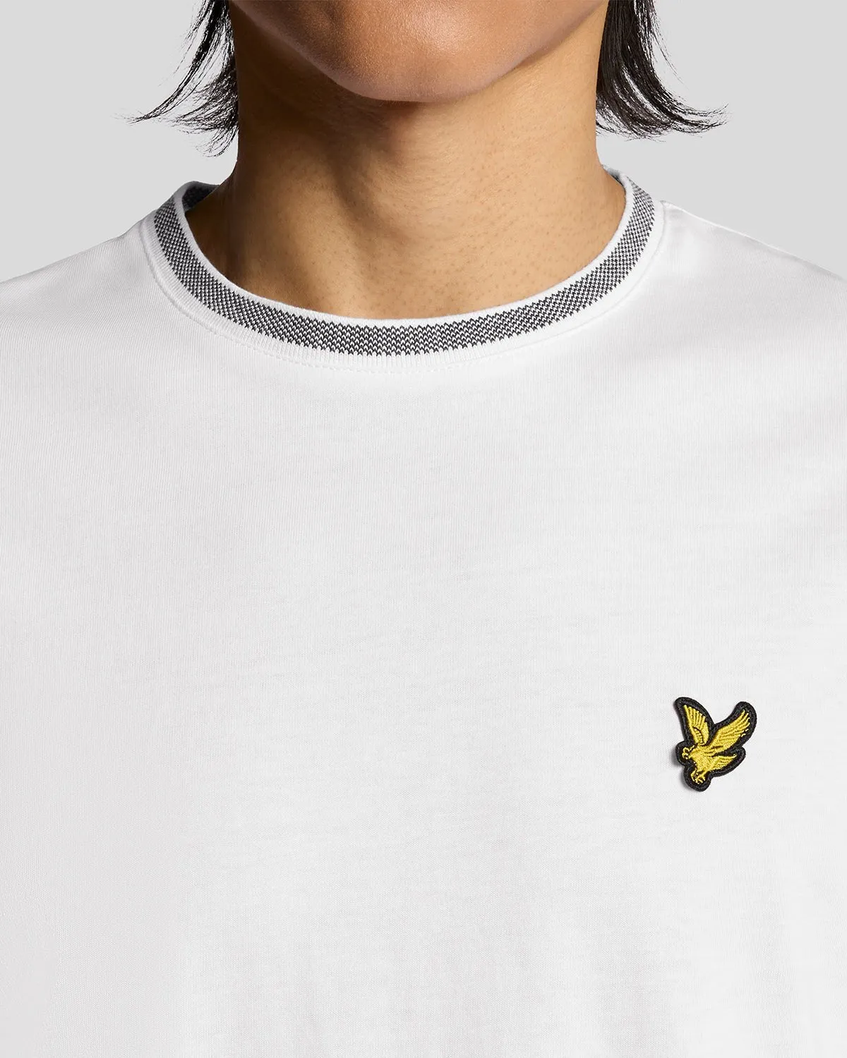 Birdseye Half Tipped T-Shirt sold by Lyle & Scott product image thumbnail 3